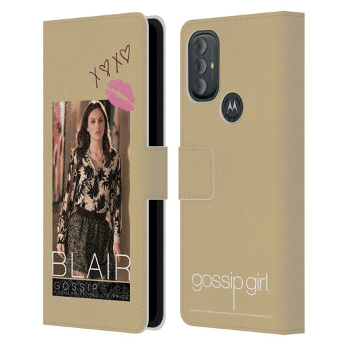 Gossip Girl Graphics Blair Leather Book Wallet Case Cover For Motorola Moto G10 / Moto G20 / Moto G30