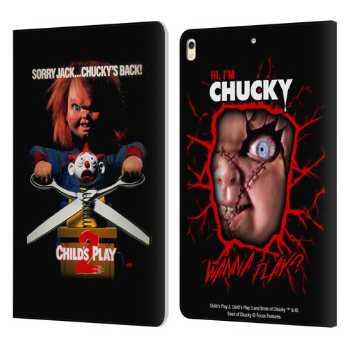 Child's Play II Key Art Poster Leather Book Wallet Case Cover For Apple iPad Pro 10.5 (2017)