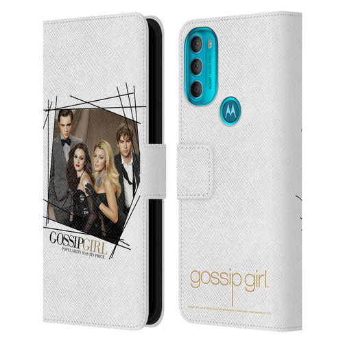 Gossip Girl Graphics Poster 2 Leather Book Wallet Case Cover For Motorola Moto G71 5G