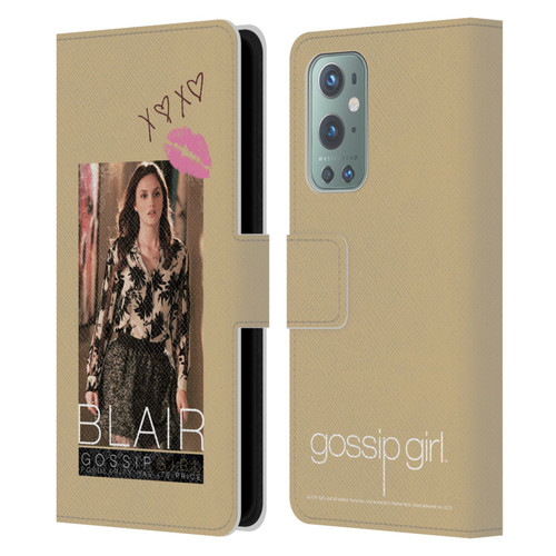 Gossip Girl Graphics Blair Leather Book Wallet Case Cover For OnePlus 9