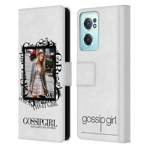 Gossip Girl Graphics Serena Leather Book Wallet Case Cover For OnePlus Nord CE 2 5G