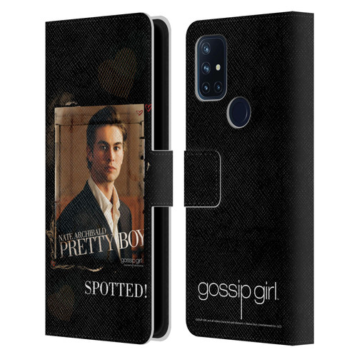 Gossip Girl Graphics Nate Leather Book Wallet Case Cover For OnePlus Nord N10 5G