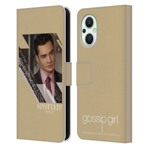 Gossip Girl Graphics Chuck Leather Book Wallet Case Cover For OPPO Reno8 Lite