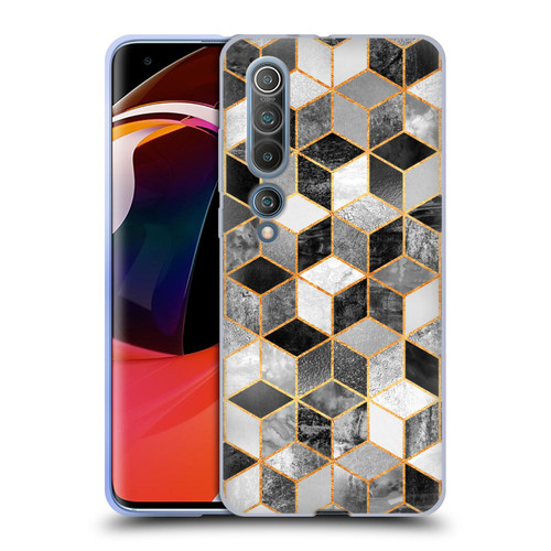 Elisabeth Fredriksson Cubes Collection Black And White Soft Gel Case for Xiaomi Mi 10 5G / Mi 10 Pro 5G