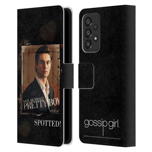 Gossip Girl Graphics Nate Leather Book Wallet Case Cover For Samsung Galaxy A33 5G (2022)