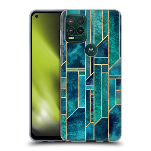 Elisabeth Fredriksson Geometric Design And Pattern Blue Skies Soft Gel Case for Motorola Moto G Stylus 5G 2021