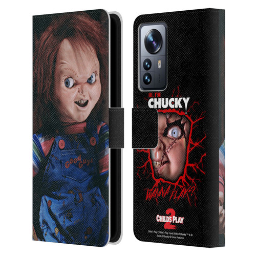 Child's Play II Key Art Doll Leather Book Wallet Case Cover For Xiaomi 12 Pro