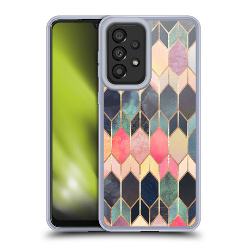 Elisabeth Fredriksson Geometric Design And Pattern Colourful Stained Glass Soft Gel Case for Samsung Galaxy A33 5G (2022)