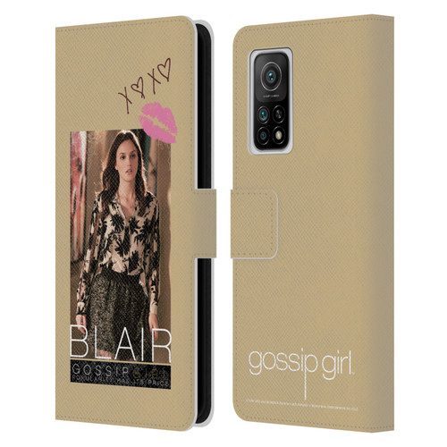Gossip Girl Graphics Blair Leather Book Wallet Case Cover For Xiaomi Mi 10T 5G