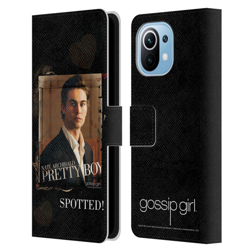 Gossip Girl Graphics Nate Leather Book Wallet Case Cover For Xiaomi Mi 11