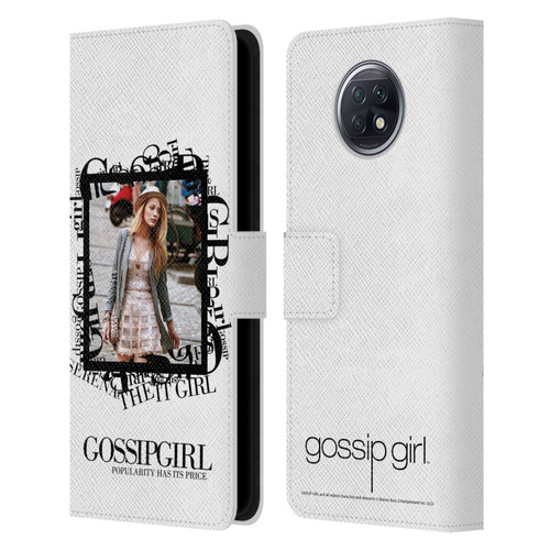Gossip Girl Graphics Serena Leather Book Wallet Case Cover For Xiaomi Redmi Note 9T 5G