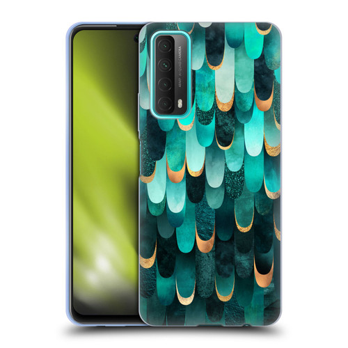Elisabeth Fredriksson Sparkles Turquoise Soft Gel Case for Huawei P Smart (2021)