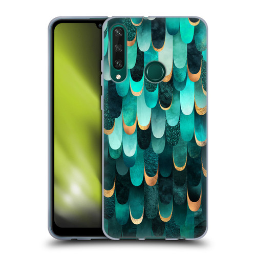 Elisabeth Fredriksson Sparkles Turquoise Soft Gel Case for Huawei Y6p