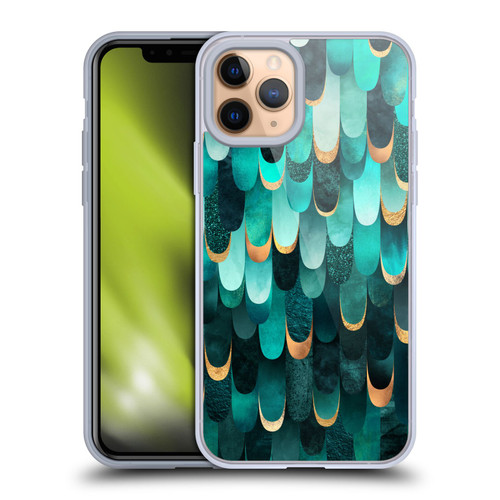 Elisabeth Fredriksson Sparkles Turquoise Soft Gel Case for Apple iPhone 11 Pro