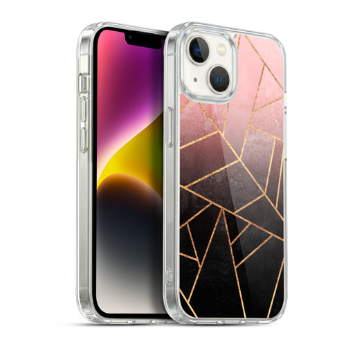 Elisabeth Fredriksson Sparkles Pink And Black Soft Gel Case for Apple iPhone 14