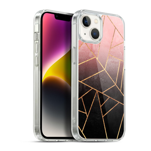 Elisabeth Fredriksson Sparkles Pink And Black Soft Gel Case for Apple iPhone 14 Plus & MagSafe