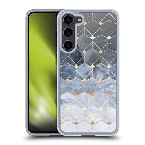 Elisabeth Fredriksson Sparkles Hexagons And Diamonds Soft Gel Case for Samsung Galaxy S23+ 5G