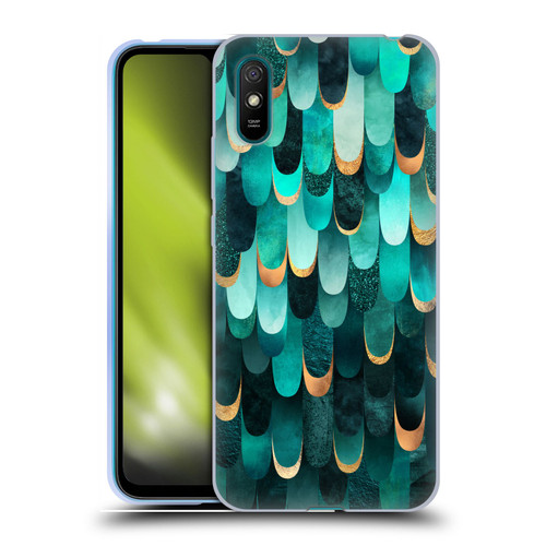 Elisabeth Fredriksson Sparkles Turquoise Soft Gel Case for Xiaomi Redmi 9A / Redmi 9AT