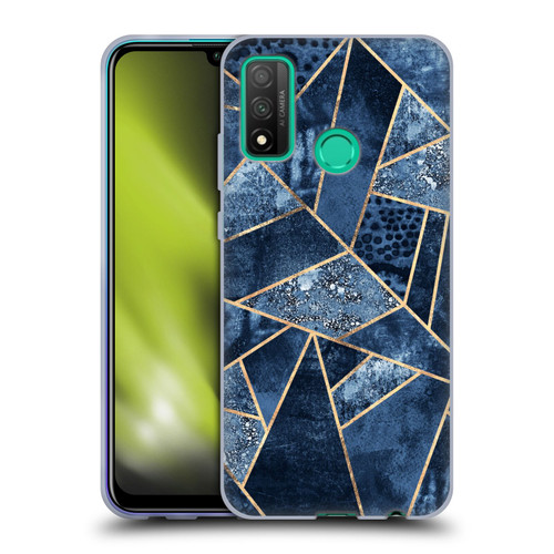 Elisabeth Fredriksson Stone Collection Blue Soft Gel Case for Huawei P Smart (2020)