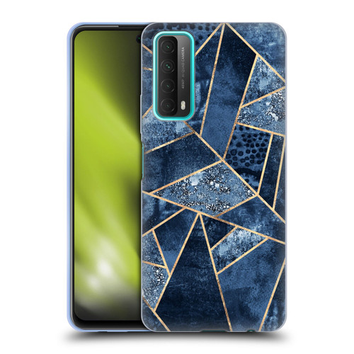 Elisabeth Fredriksson Stone Collection Blue Soft Gel Case for Huawei P Smart (2021)