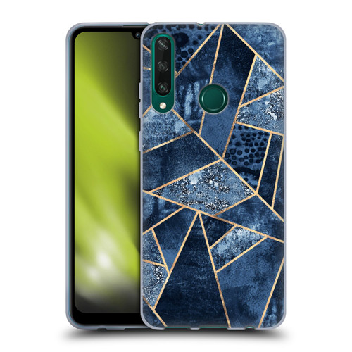 Elisabeth Fredriksson Stone Collection Blue Soft Gel Case for Huawei Y6p