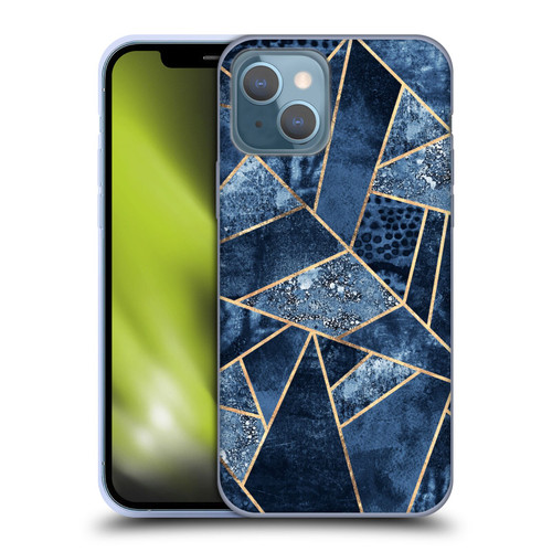 Elisabeth Fredriksson Stone Collection Blue Soft Gel Case for Apple iPhone 13
