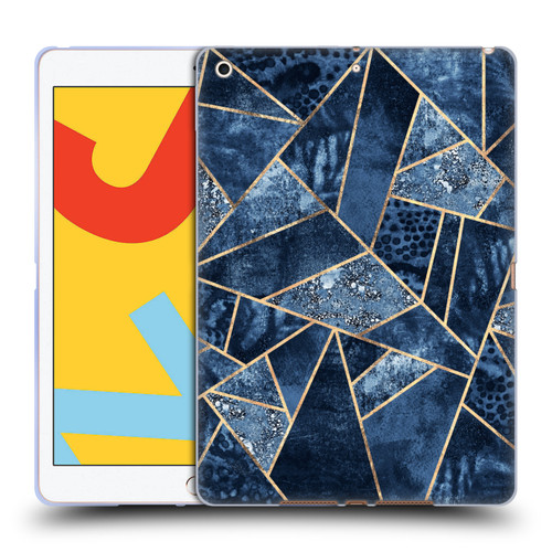 Elisabeth Fredriksson Stone Collection Blue Soft Gel Case for Apple iPad 10.2 2019/2020/2021