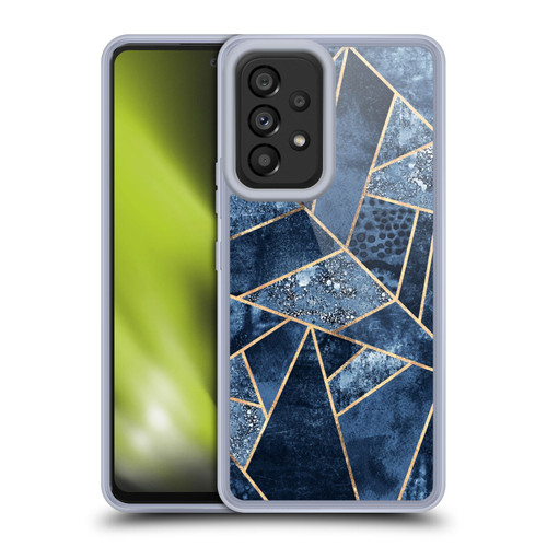 Elisabeth Fredriksson Stone Collection Blue Soft Gel Case for Samsung Galaxy A53 5G (2022)