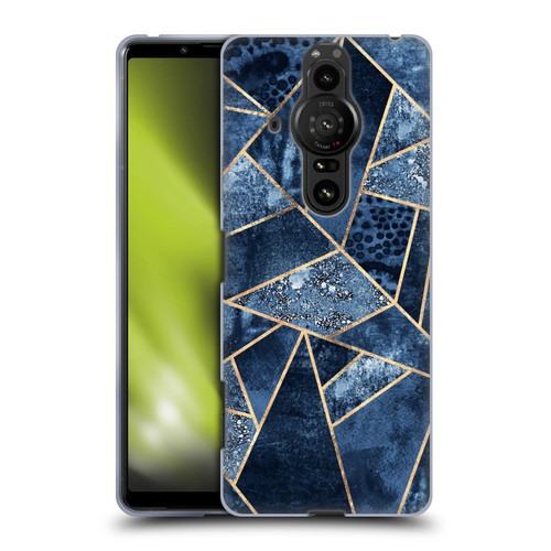 Elisabeth Fredriksson Stone Collection Blue Soft Gel Case for Sony Xperia Pro-I