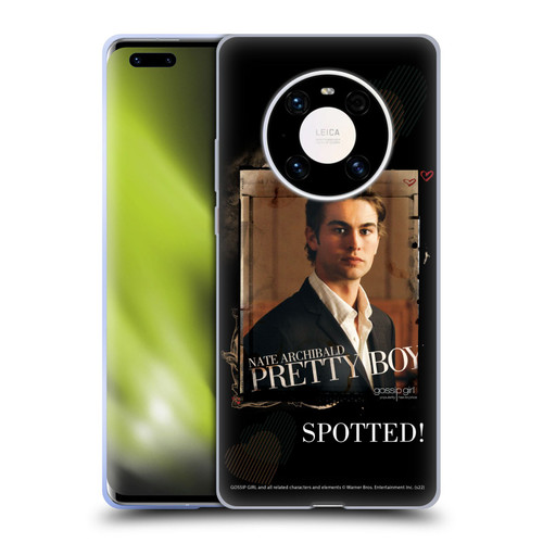 Gossip Girl Graphics Nate Soft Gel Case for Huawei Mate 40 Pro 5G