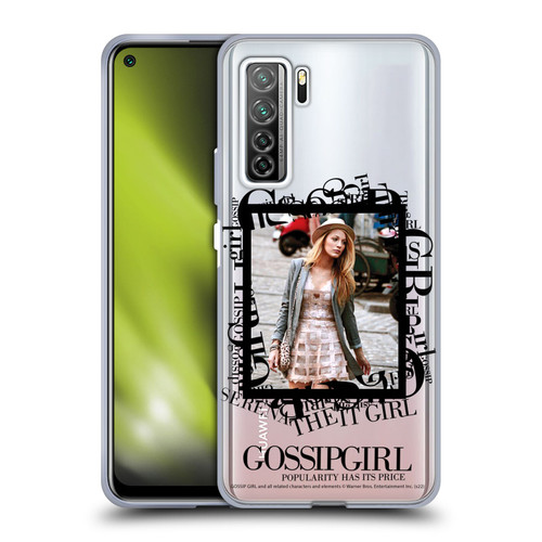 Gossip Girl Graphics Serena Soft Gel Case for Huawei Nova 7 SE/P40 Lite 5G