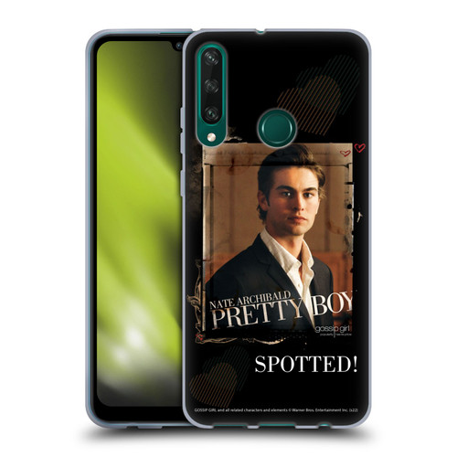 Gossip Girl Graphics Nate Soft Gel Case for Huawei Y6p