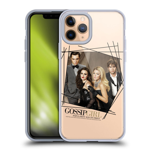Gossip Girl Graphics Poster 2 Soft Gel Case for Apple iPhone 11 Pro