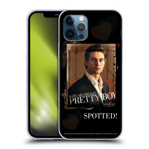 Gossip Girl Graphics Nate Soft Gel Case for Apple iPhone 12 / iPhone 12 Pro
