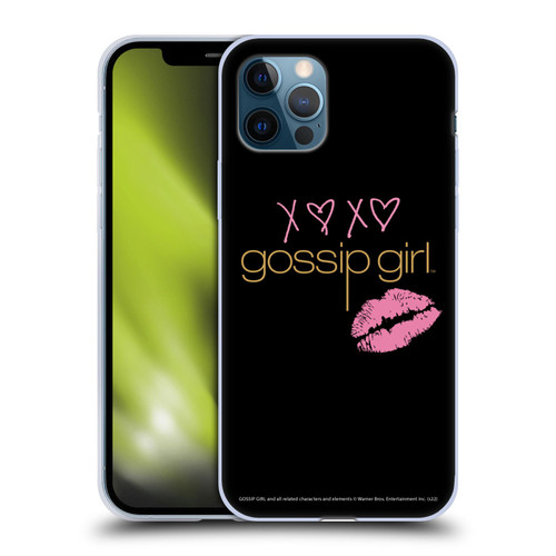 Gossip Girl Graphics XOXO Soft Gel Case for Apple iPhone 12 / iPhone 12 Pro