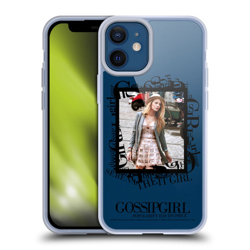 Gossip Girl Graphics Serena Soft Gel Case for Apple iPhone 12 Mini