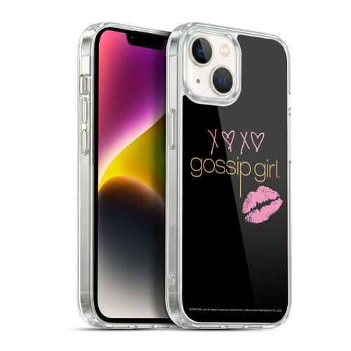 Gossip Girl Graphics XOXO Soft Gel Case for Apple iPhone 14