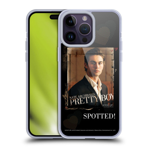 Gossip Girl Graphics Nate Soft Gel Case for Apple iPhone 14 Pro Max