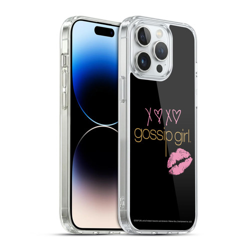 Gossip Girl Graphics XOXO Soft Gel Case for Apple iPhone 14 Pro Max & MagSafe