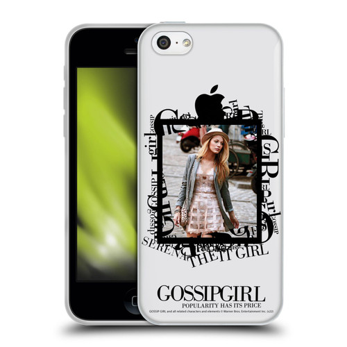 Gossip Girl Graphics Serena Soft Gel Case for Apple iPhone 5c