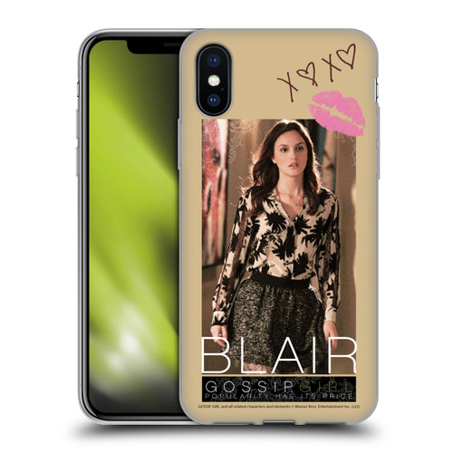 Gossip Girl Graphics Blair Soft Gel Case for Apple iPhone X / iPhone XS