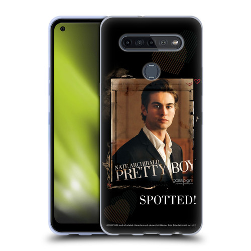 Gossip Girl Graphics Nate Soft Gel Case for LG K51S