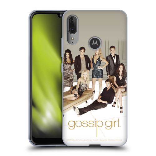Gossip Girl Graphics Poster Soft Gel Case for Motorola Moto E6 Plus