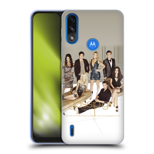 Gossip Girl Graphics Poster Soft Gel Case for Motorola Moto E7 Power / Moto E7i Power