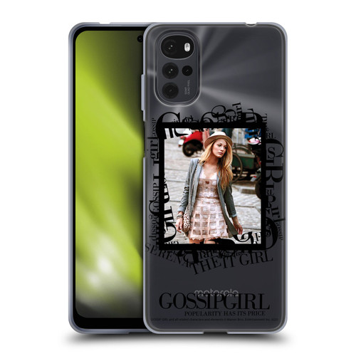 Gossip Girl Graphics Serena Soft Gel Case for Motorola Moto G22