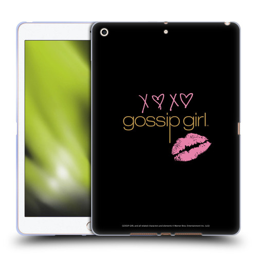 Gossip Girl Graphics XOXO Soft Gel Case for Apple iPad 10.2 2019/2020/2021