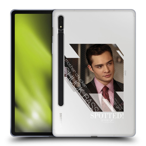 Gossip Girl Graphics Chuck Soft Gel Case for Samsung Galaxy Tab S8