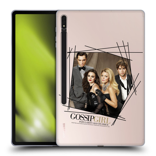 Gossip Girl Graphics Poster 2 Soft Gel Case for Samsung Galaxy Tab S8 Plus