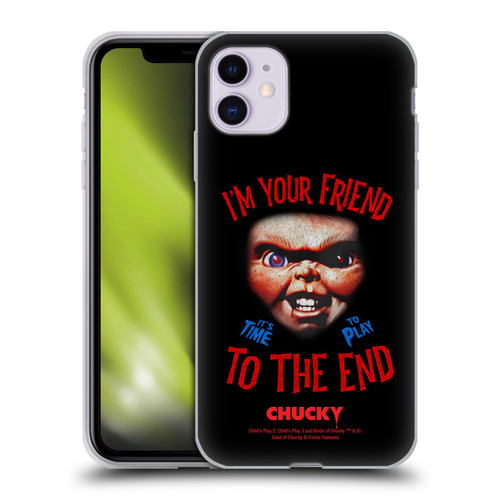 Child's Play Key Art Friend To The End Soft Gel Case for Apple iPhone 11