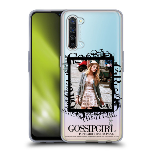 Gossip Girl Graphics Serena Soft Gel Case for OPPO Find X2 Lite 5G
